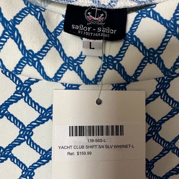 SAILOR SAILOR YACHT CLUB SHIFT DRESS - Picture 3 of 3